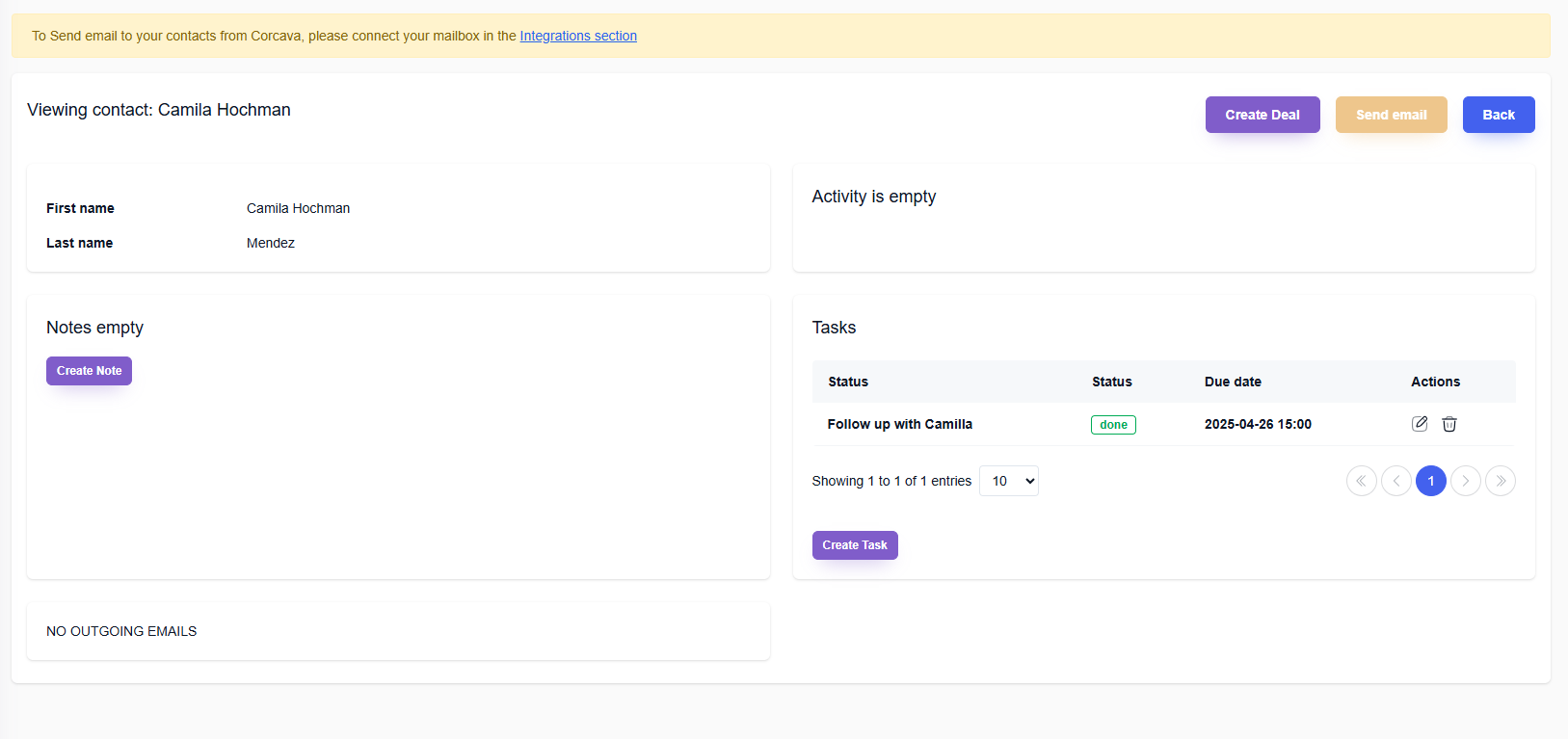CRM Features